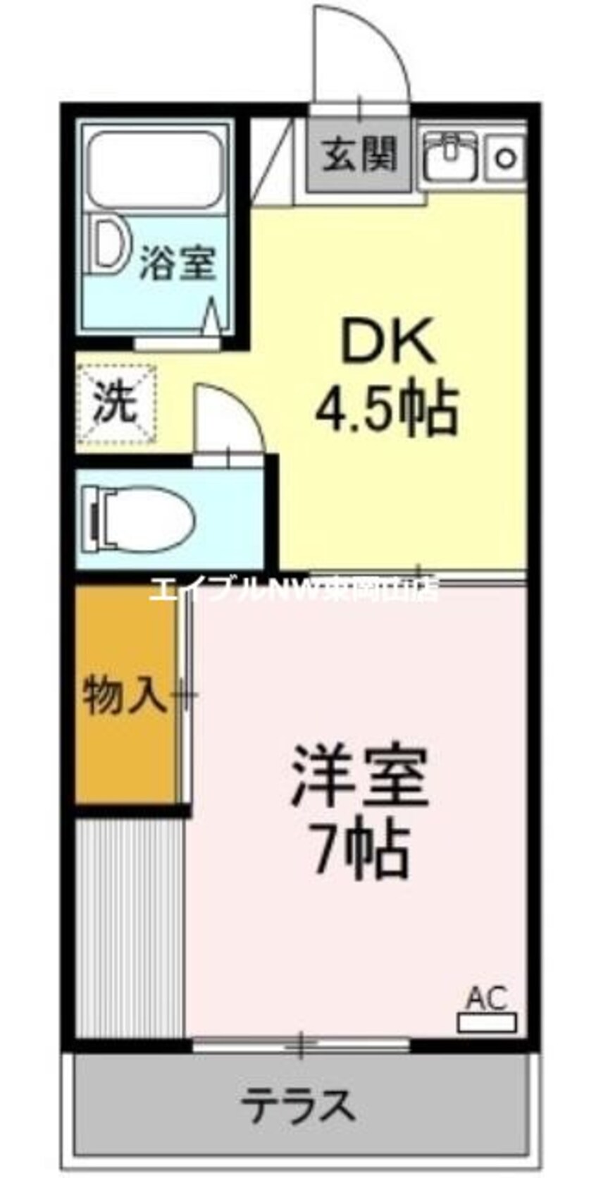 間取図 エルマンション