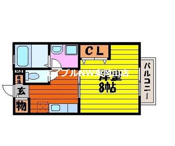 間取図 クライン・ブリュッケＣ