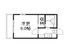 CASA Moderato 1Kの間取り