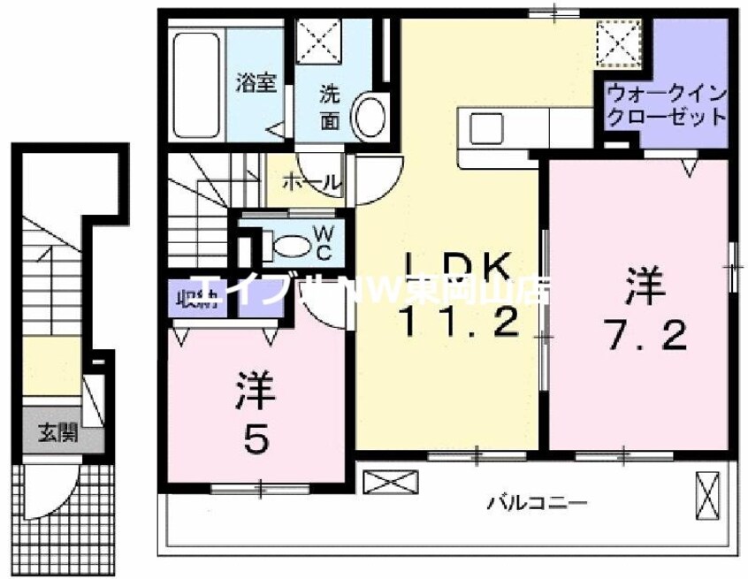 間取図 ルーデンスＡ