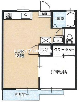 間取図 コーポエスポワール