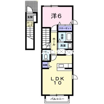 間取図 アバンツァート西大寺