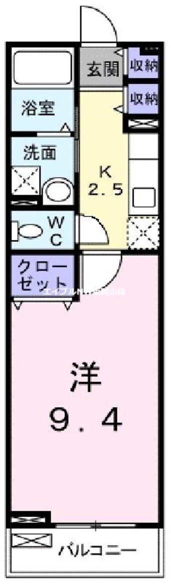 間取図 イルマーレ