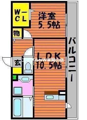 間取図 グランシャリオ　Ｂ棟