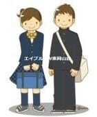 岡山市立富山中学校(中学校/中等教育学校)まで1847m グレースタウン原　Ｃ