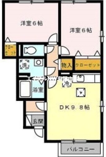 間取図 インペリアルＢ