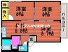 シャーメゾンふじ 3DKの間取り