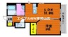 シャーメゾン　アルモニー　弐番館 1LDKの間取り
