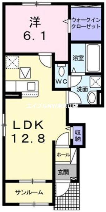 間取図 シャイニングスマイルⅢ