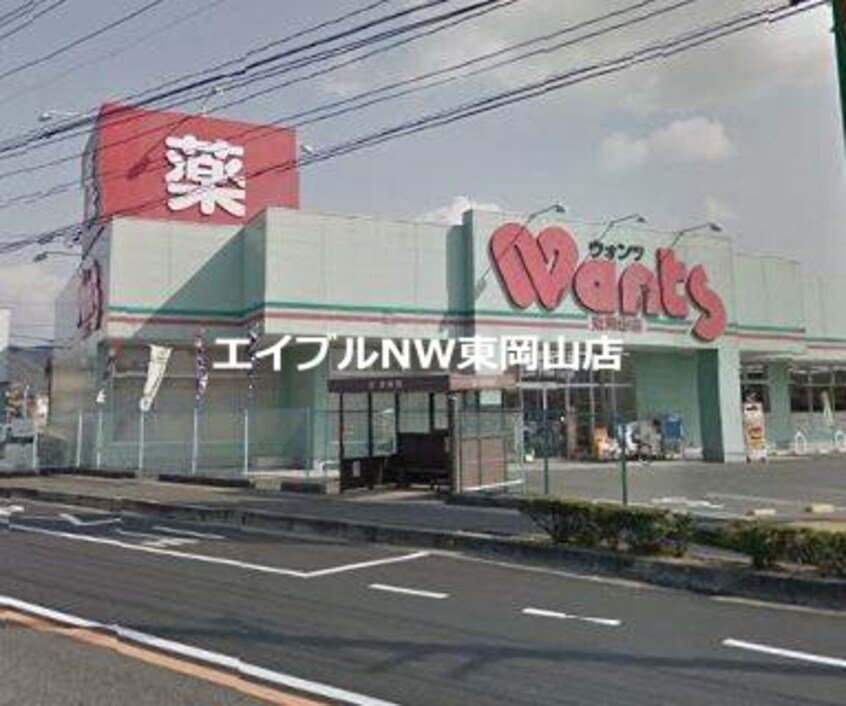 ハーティウォンツ東岡山店(ドラッグストア)まで944m ルピナス２１　Ｃ棟