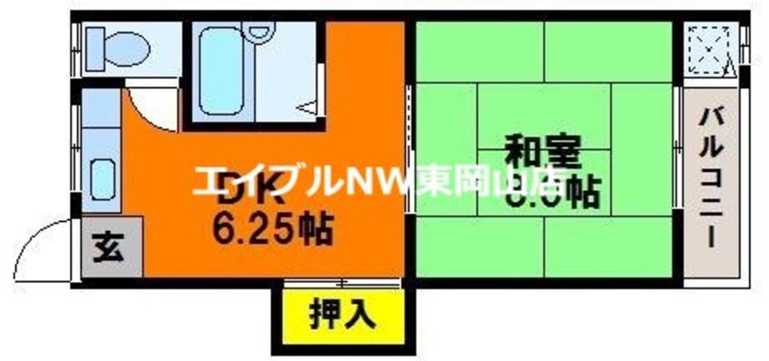 間取図 藤井アパート