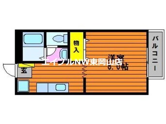 間取図 ルピナス２１　Ａ