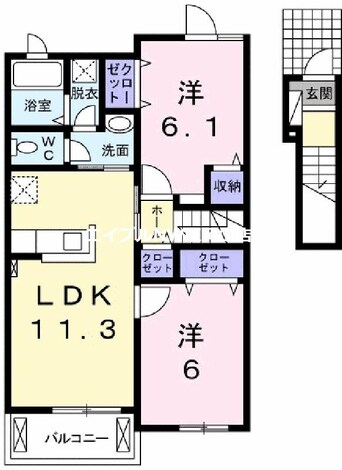 間取図 ウィステリア