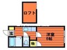 ＡＣＴ18 1Kの間取り