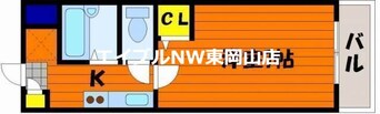 間取図 キャステルⅡ-Ｓ