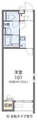 クレイノシャインの間取図