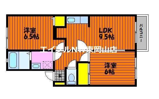 間取り図 エトワール中井Ａ