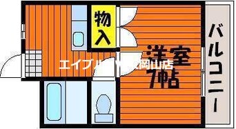 間取図 リバーシティ都