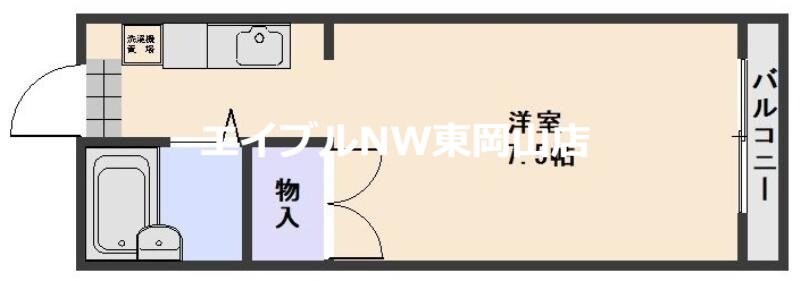 間取り図 竹田レジデンスⅡ