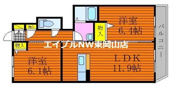 間取図 シャーメゾン　シエル
