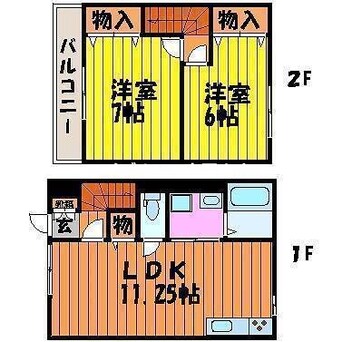 間取図 アドバンス乙多見Ａ