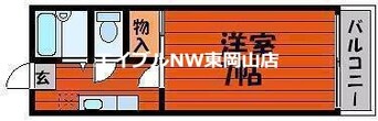 間取図 プレアール西川原