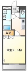 Hearty Residence 1Kの間取り