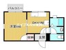 EXCEED 1DKの間取り