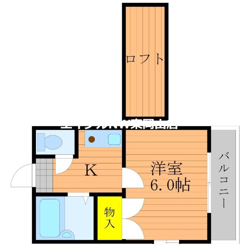 間取図 西川原第３レジデンス