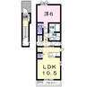 トゥルーハートⅠ 1LDKの間取り