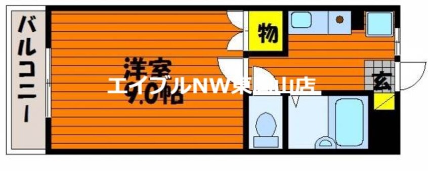 間取図 桂マンションⅡ