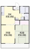 サンシティ 2DKの間取り