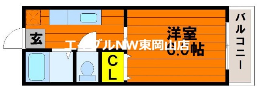 間取図 コンフォール瀬戸