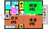 セフィラササキ 2DKの間取り