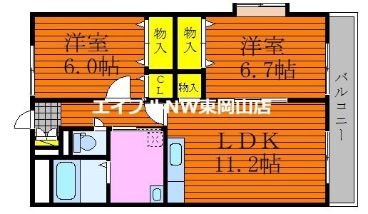 間取り図 Pleiades　C棟