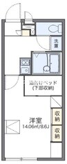 レオパレスルーチェ 1Kの間取り