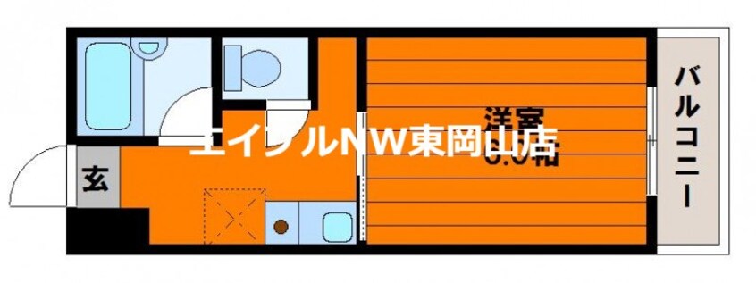 間取図 アルファ清水