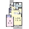 ラフォーレ　Ⅱ 1LDKの間取り