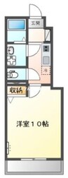 ルミエール 1Kの間取り