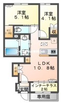 ジョリの間取図