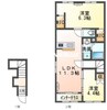 ジョリ 2LDKの間取り