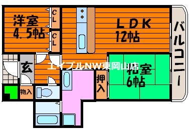 間取り図 エクセレント旭川