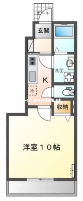 間取り図 Ｅａｓｔ　Ｃｉｔｙ　壱番館