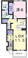 ベル　アルカンシエル　Ａ 1LDKの間取り