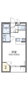 レオネクストラモ　フェリチタ 1Kの間取り