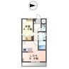 ラポール 1LDKの間取り