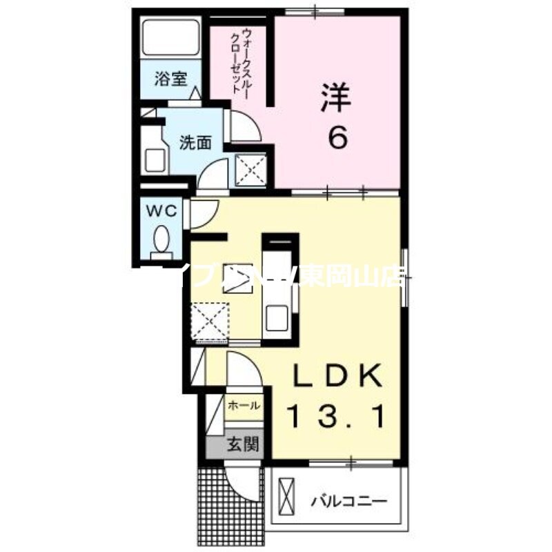 間取り図 ソレイユ松崎　Ａ
