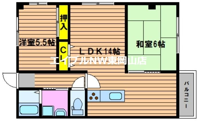 間取り図 メゾン関