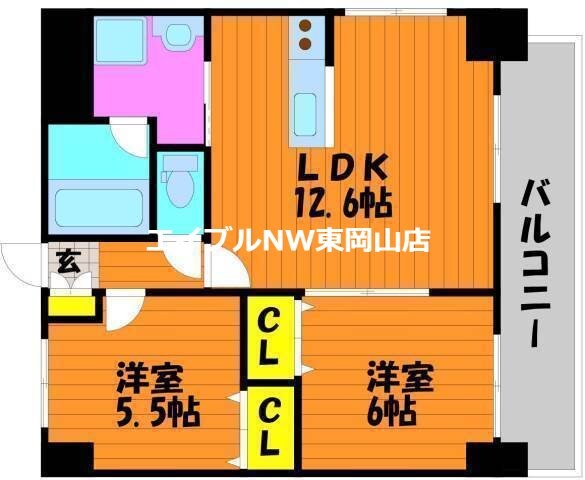 間取り図 ピアホーム森下町