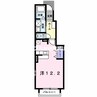 エアリーサンライト 1Rの間取り